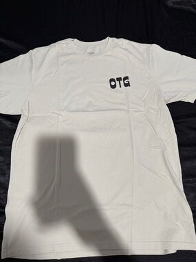 Beige Short Sleeve Logo T-Shirt for Men